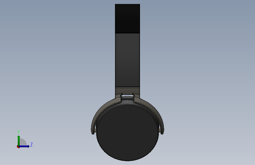 旧收音机,iPod Touch 6g和耳机 左侧视图