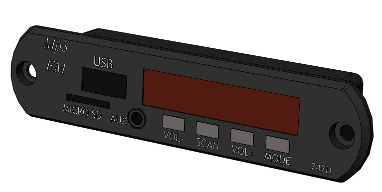 蓝牙 USB SD FM MP3 播放器模块