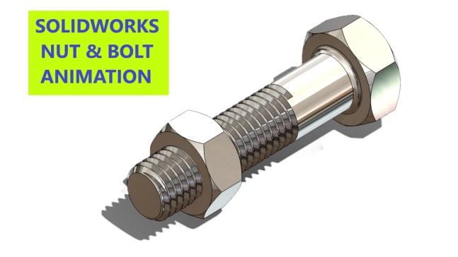 如何在Solidworks中制作螺母和螺栓组件 _ M10 x 1.5mm尺寸