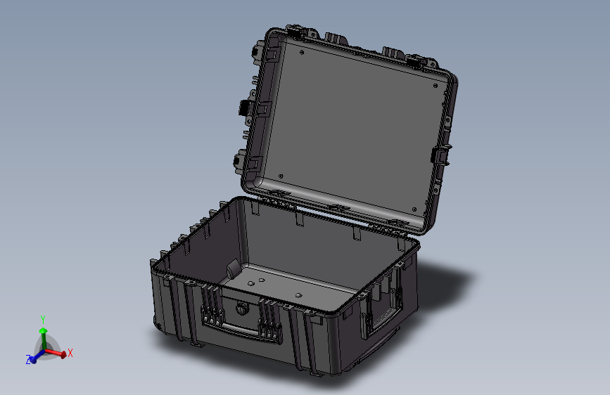 E0556-拉杆式仪器仪表箱