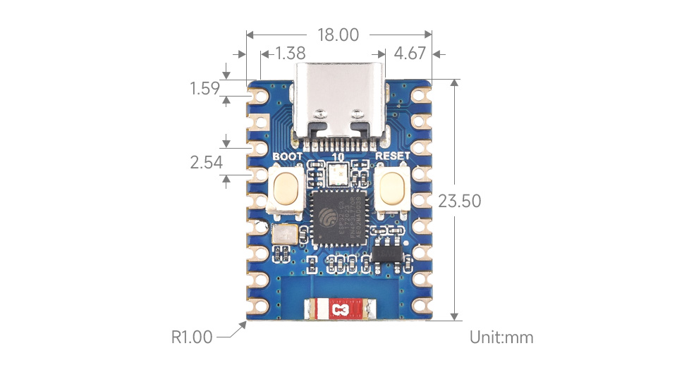 威锋电子 ESP32-C3 Zero