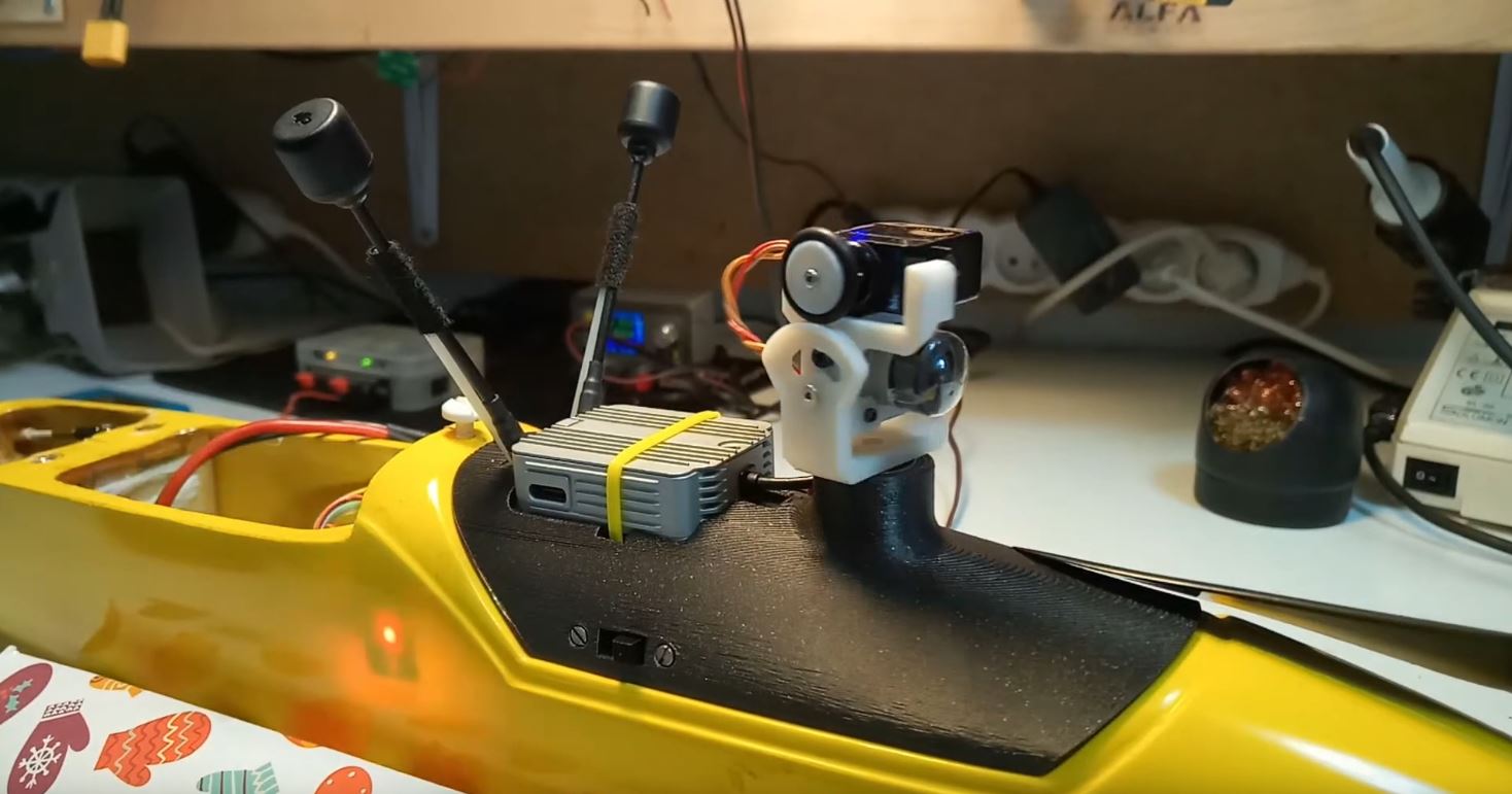 DJI 数字 FPV 云台机构