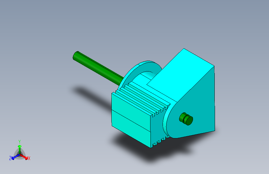 鼓风机总成 CATIA