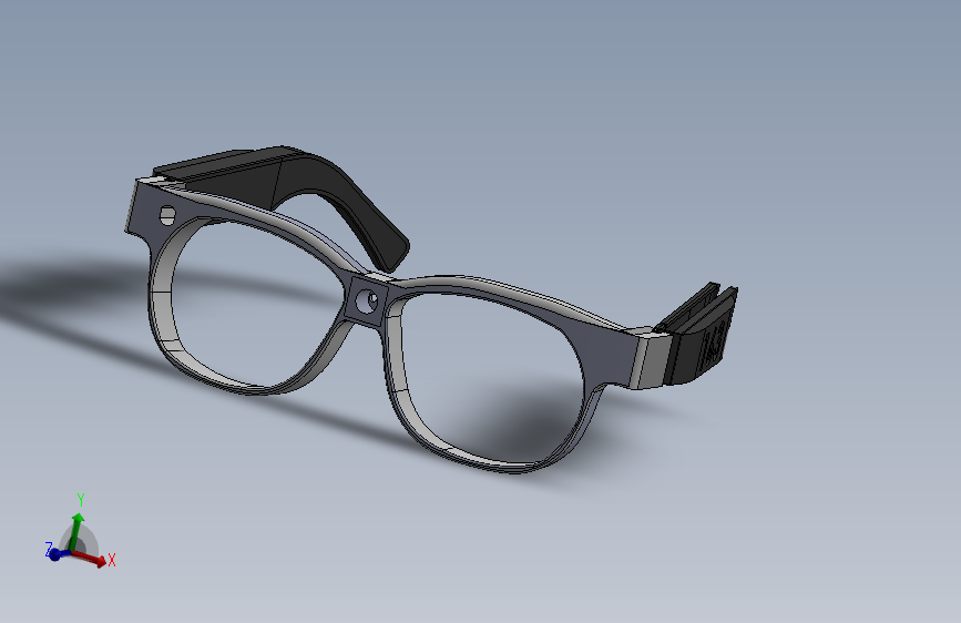 盲人用的 glasses