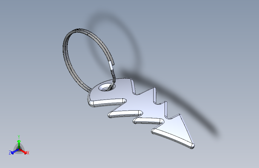 3D打印展挑战参赛作品03：钥匙链