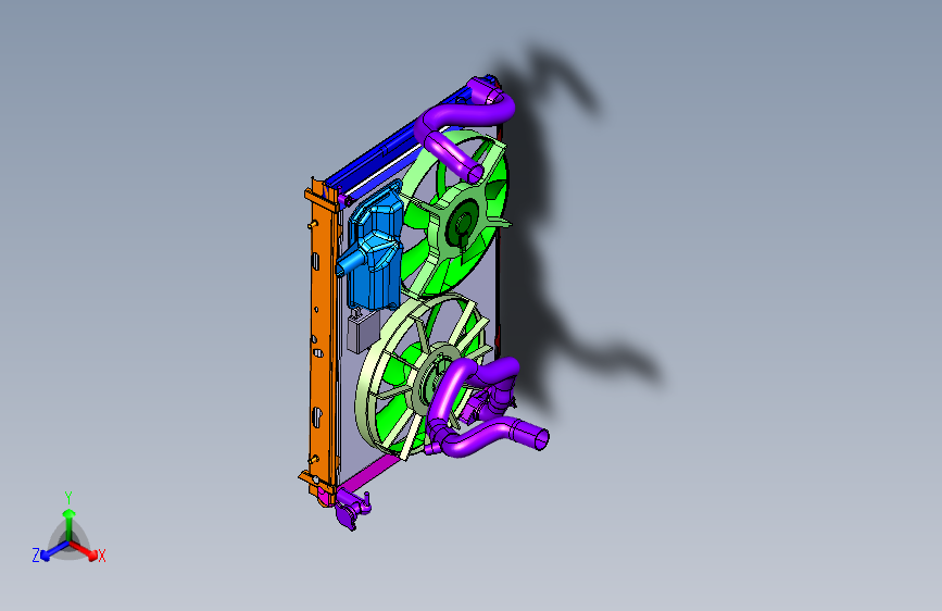 雷克萨斯-RX330-底盘-cooling system