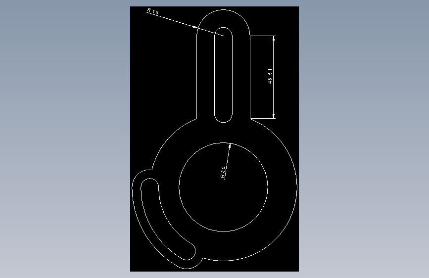 AutoCAD - 初学者完整教程 - 练习 26