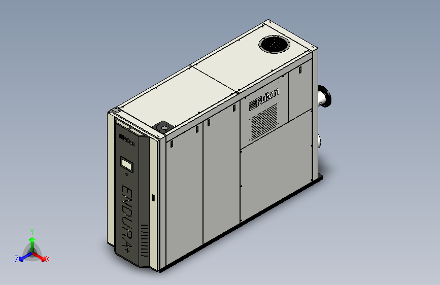 Fulton Endura+ (EDR+) 2.5-6MMBH 热水型凝结式火管锅炉