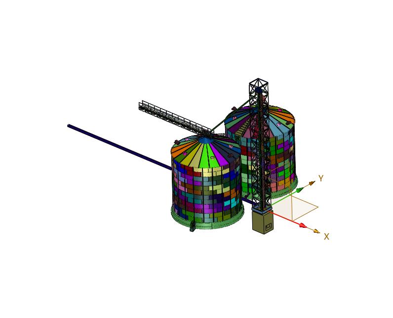 稻谷通风干燥装备