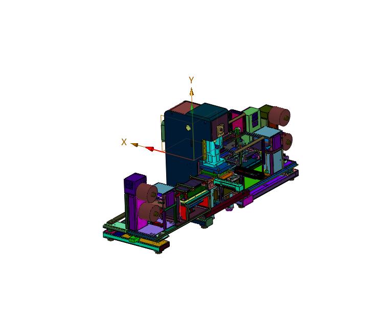 薄膜放卷收卷冲切装置