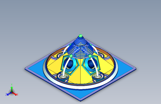 金字塔水庙花园