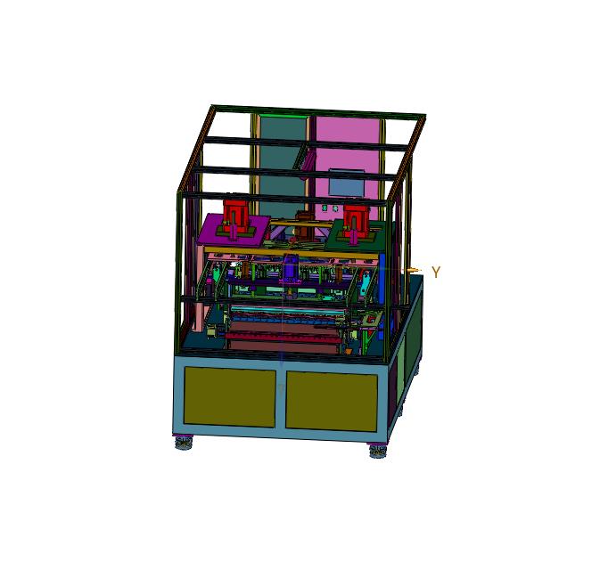 塑料桶装配金属提手的自动化生产线