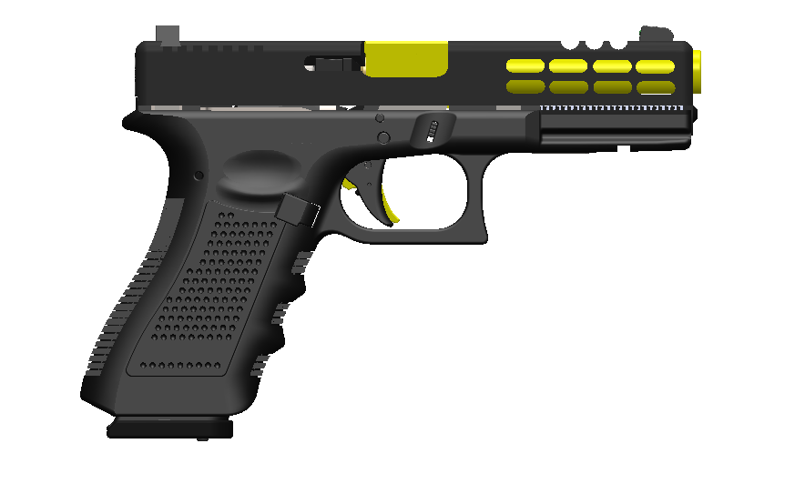 玩具SQ图纸GLOCK 17 模型