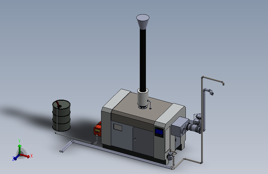 蒸汽锅炉 210kw