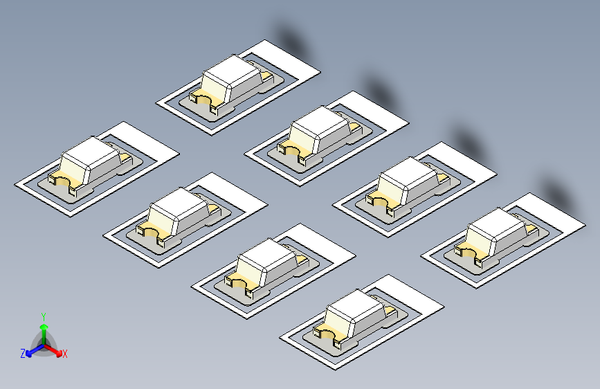 0603 LED 8色组装