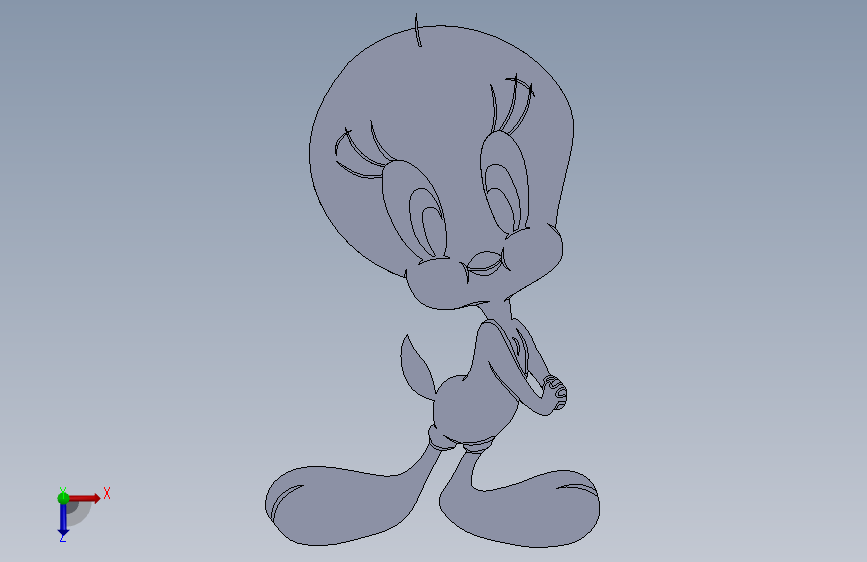Tweety 鸟标志