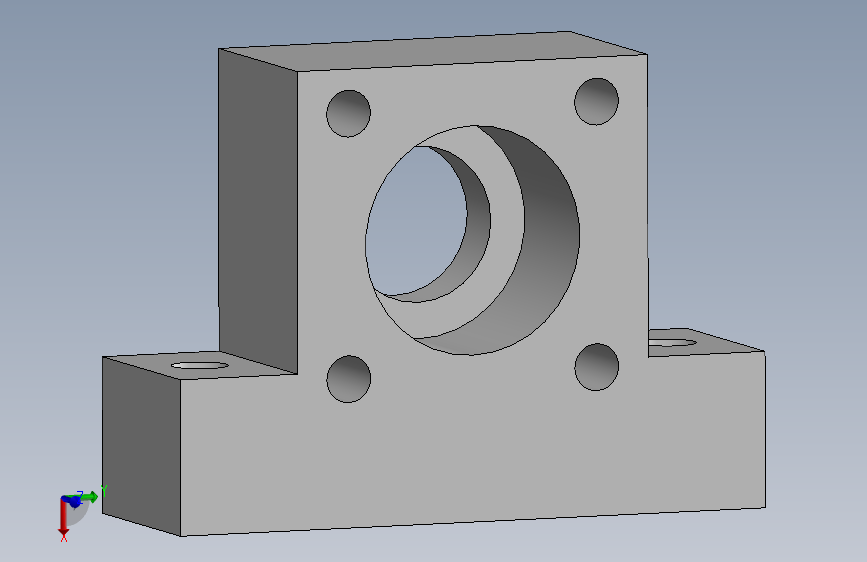 双608轴承线性运动螺杆的 pillow block