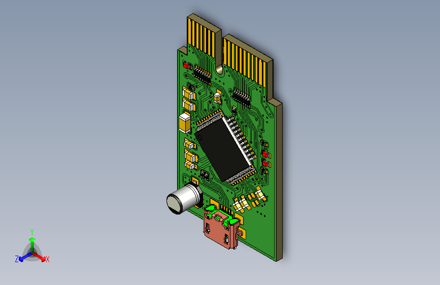 Atmega32U4开发板