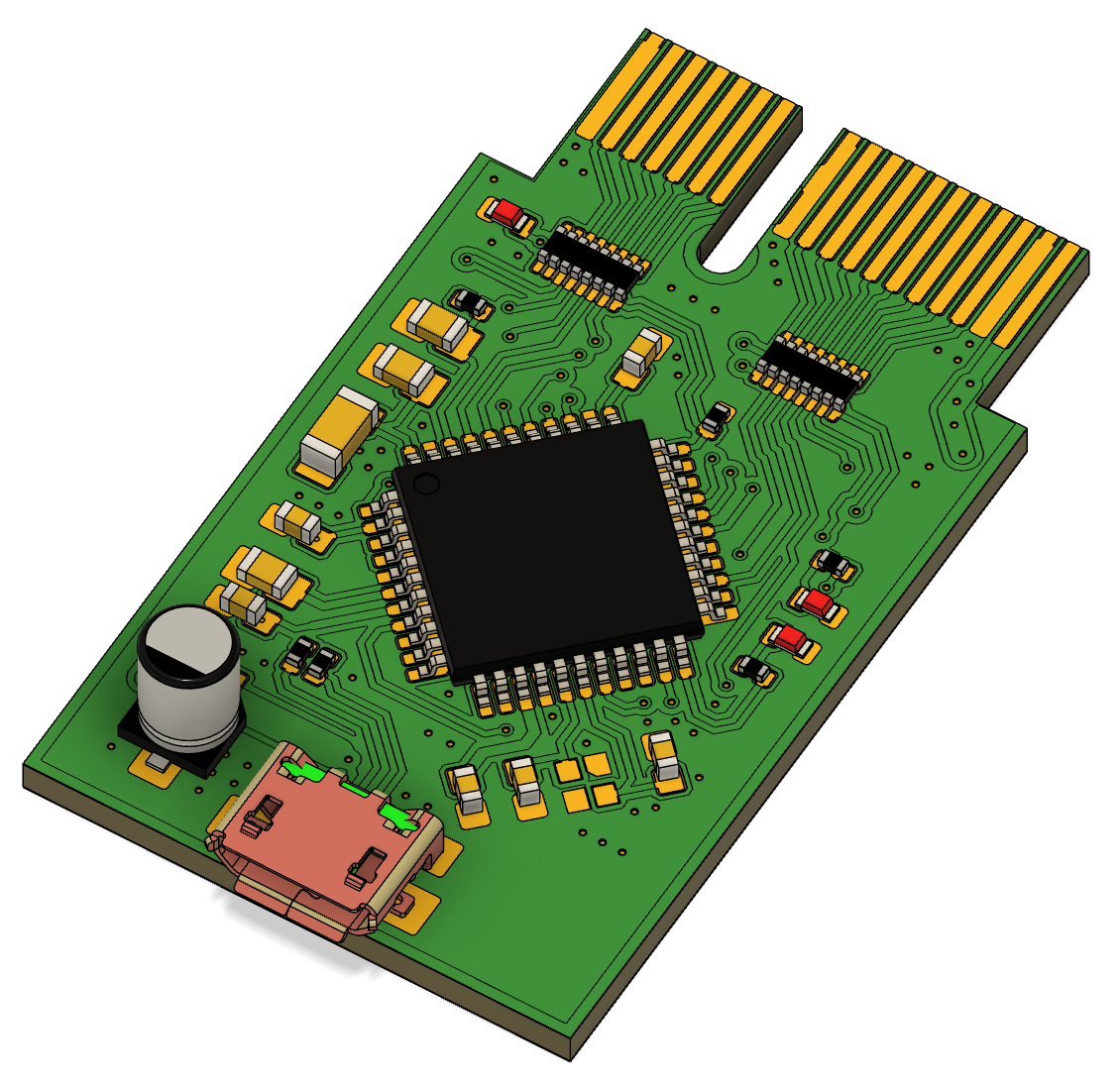 Atmega32U4开发板