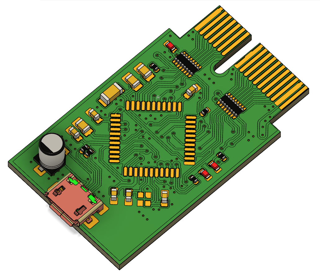Atmega32U4开发板