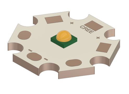 Cree XTE 20mm星空板