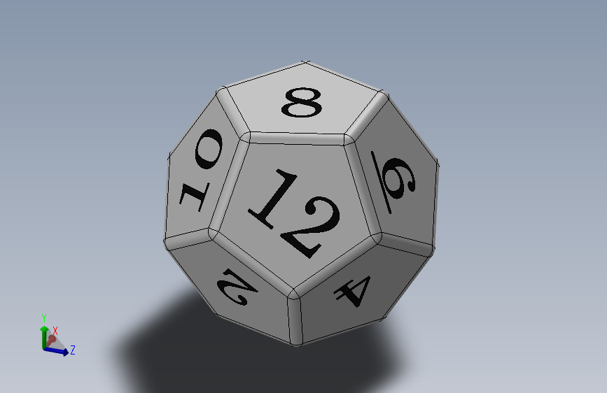d12 骰子