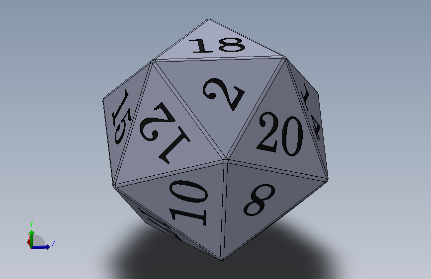 D20骰子