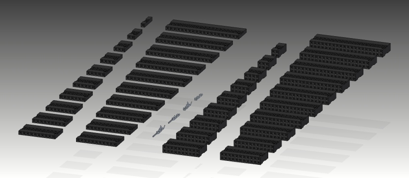 Leerge癖, 电缆板 RM 2,54 毫米 - 1x1 -_ 2x20, 包括压接端子