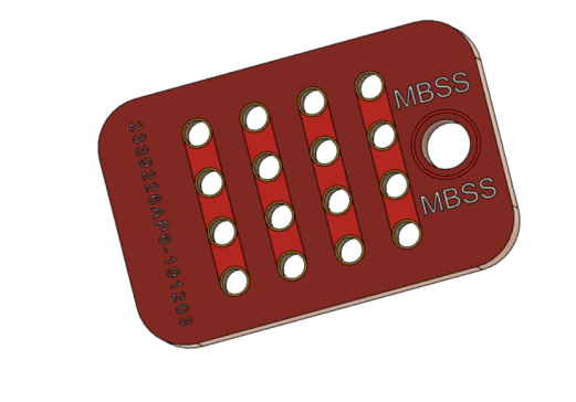 MBSS 哑光 SMD 可焊面包板原型板印刷电路板