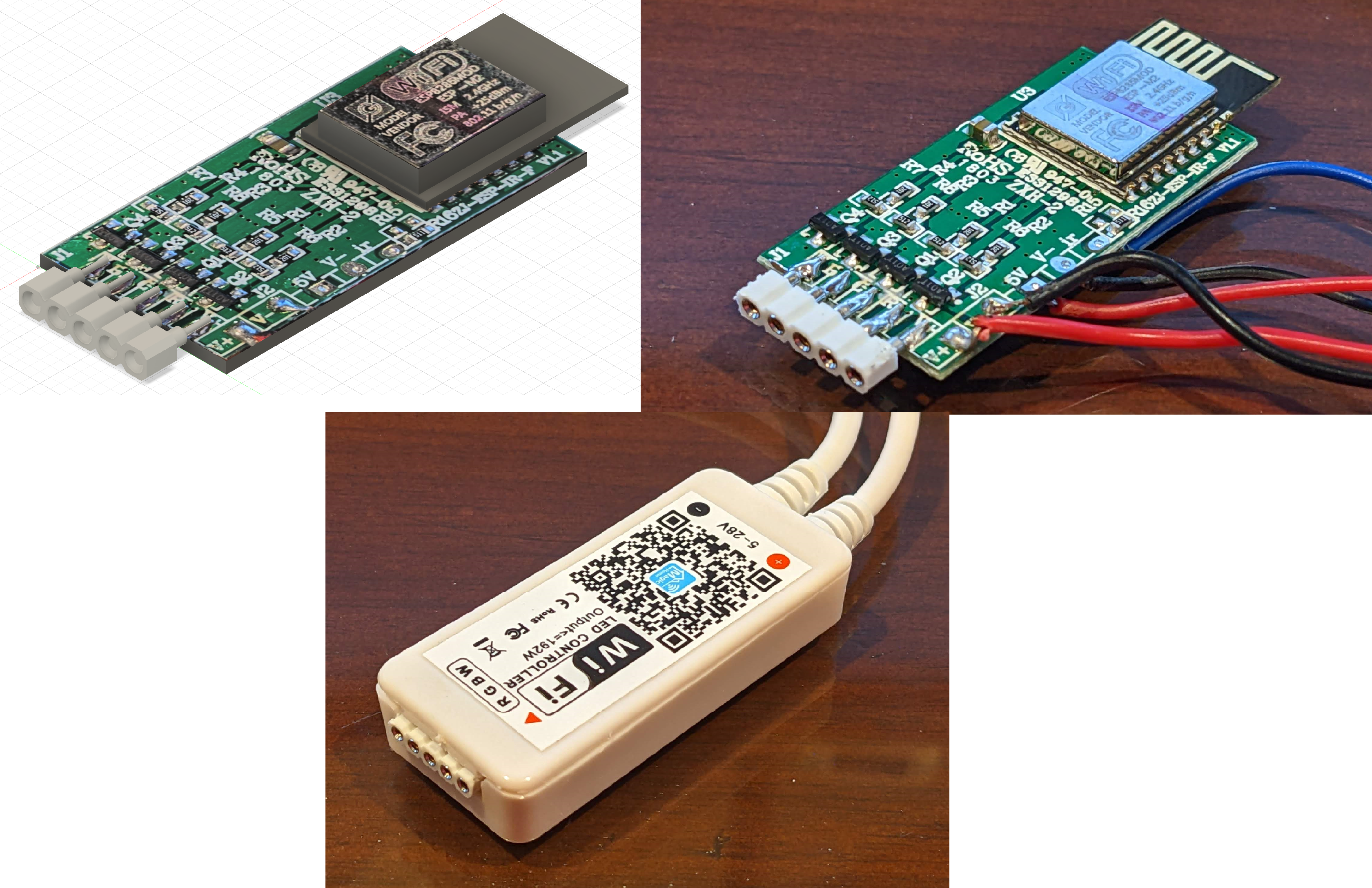 RGBW WiFi LED 控制器