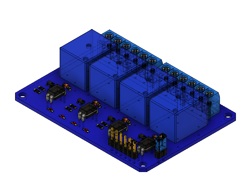 SainSmart 4通道继电器板