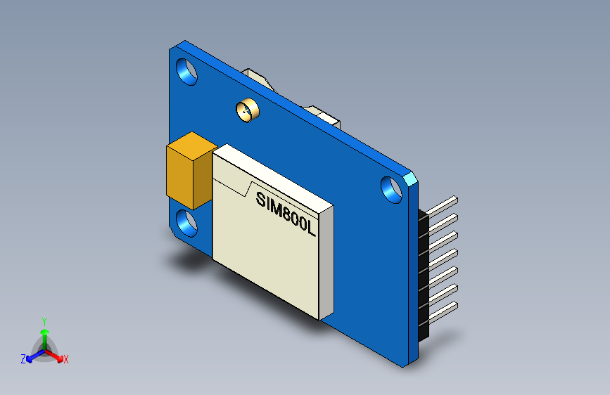 SIM800L 评估板