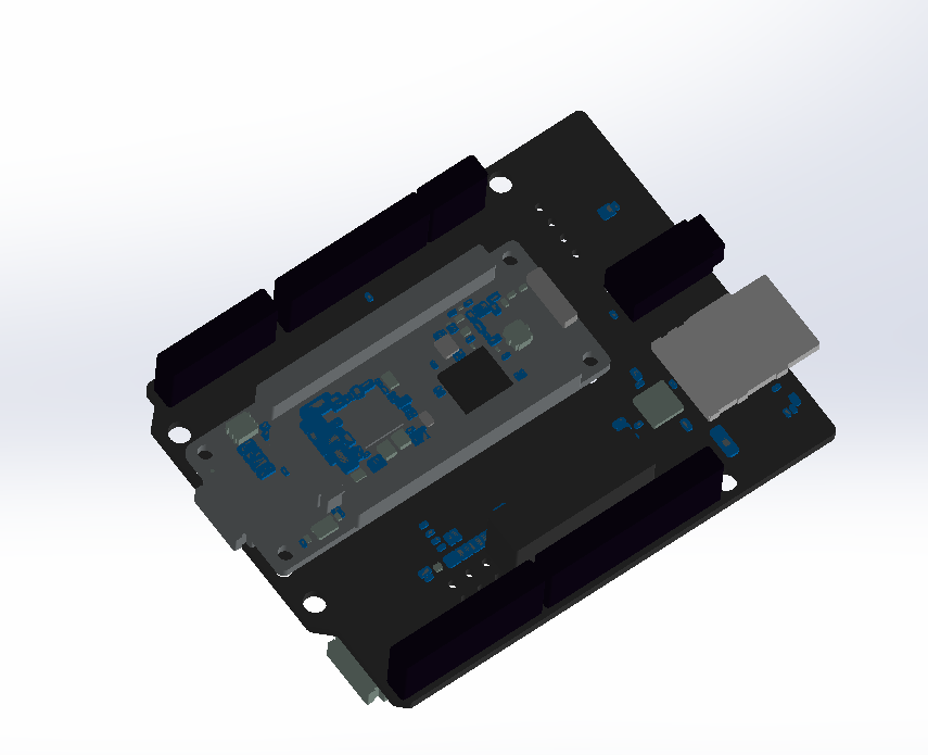 Spresense 板子 3D 模型