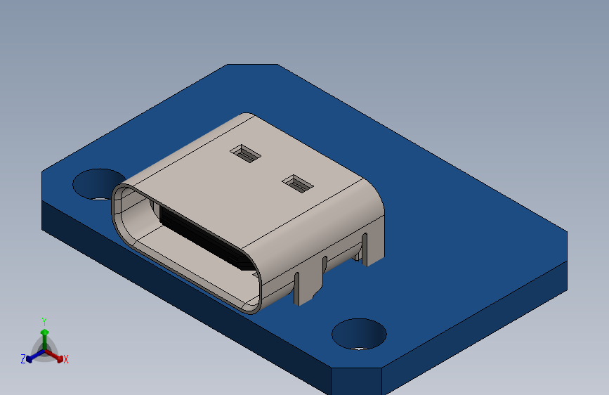 USB TYPE-C 转换板 2.54MM
