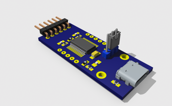Waveshare FT232RL 带 USB-C 连接器