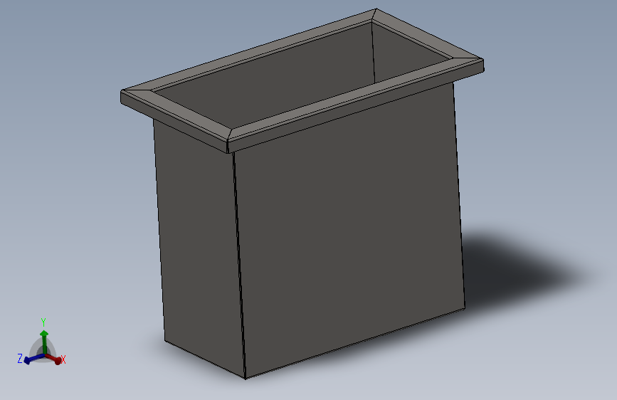 金属废料垃圾桶_SOLIDWORKS 2010_模型图纸下载 – 懒石网