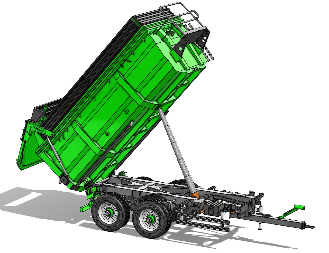 农业拖车 15吨。