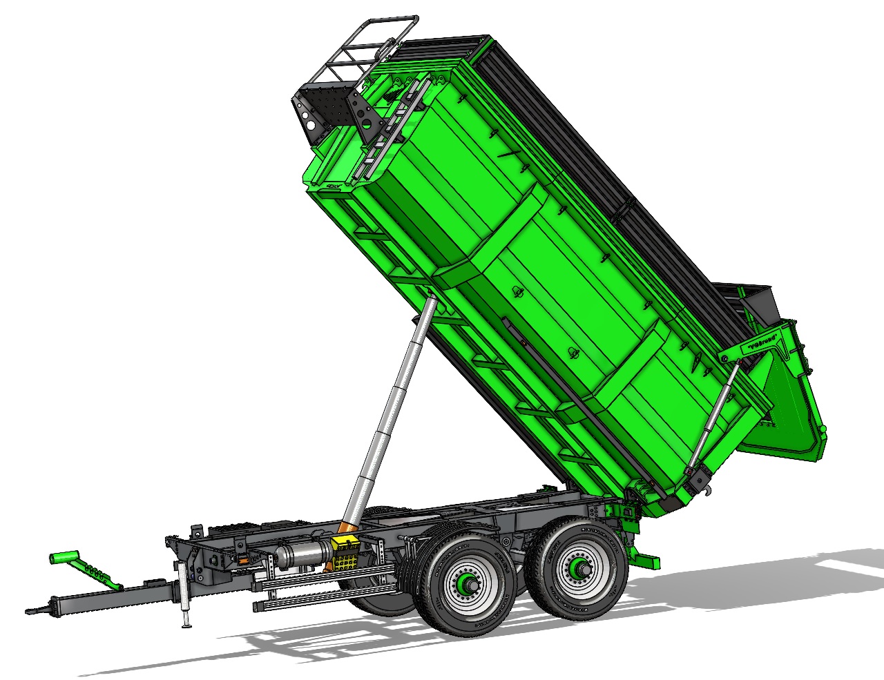 农业拖车 15吨。