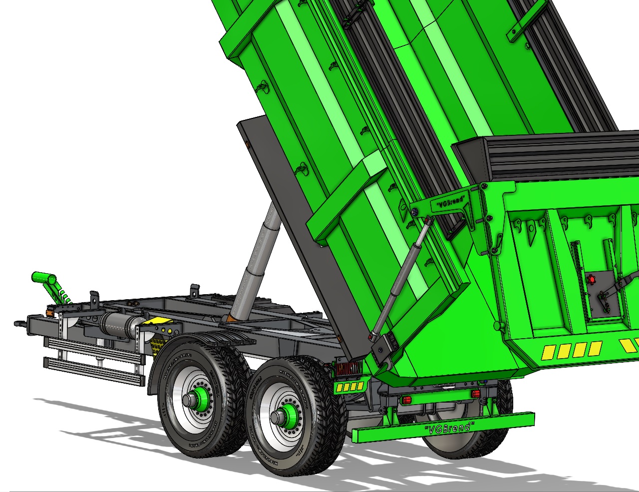 农业拖车 15吨。