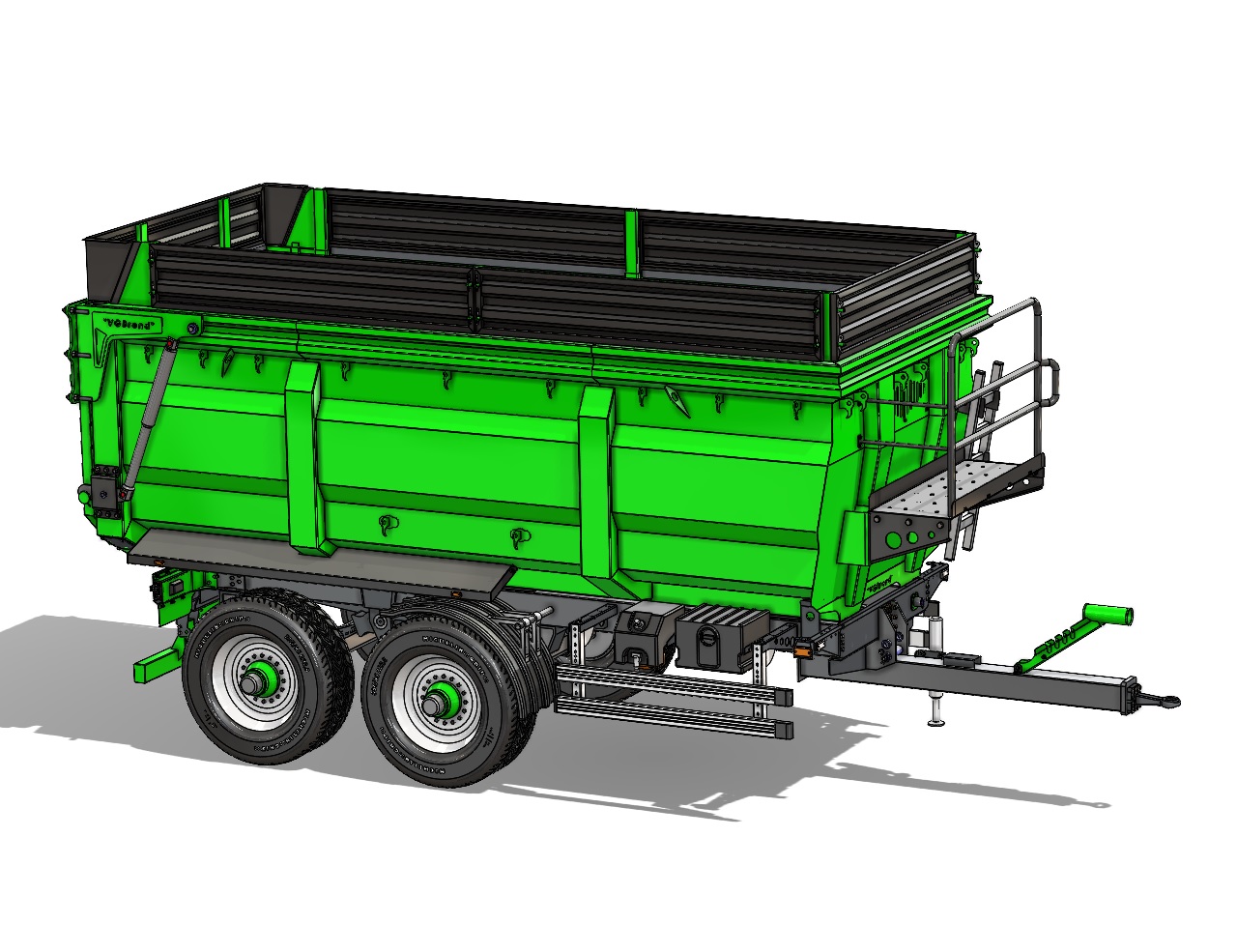 农业拖车 15吨。