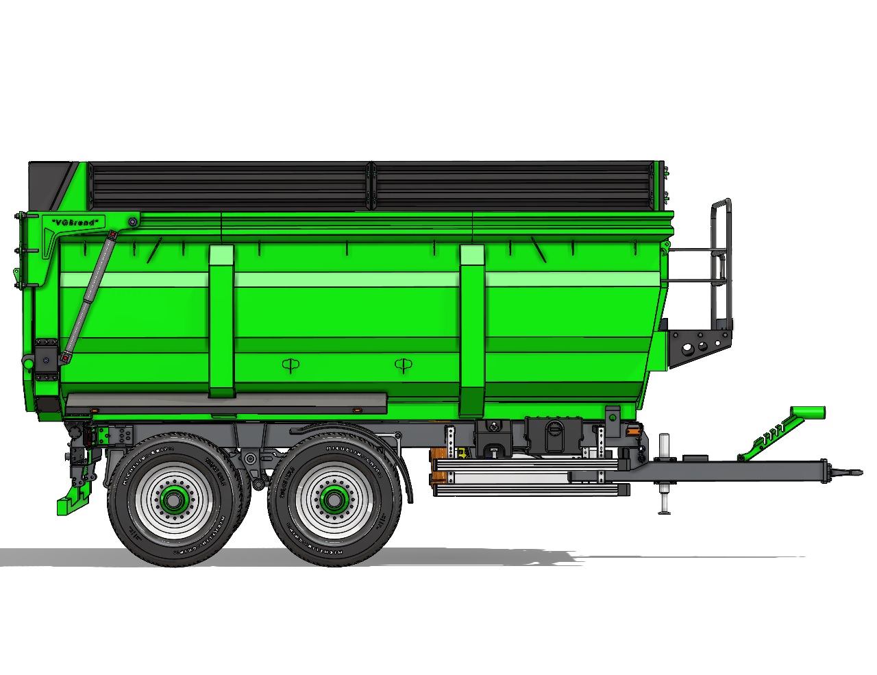 农业拖车 15吨。