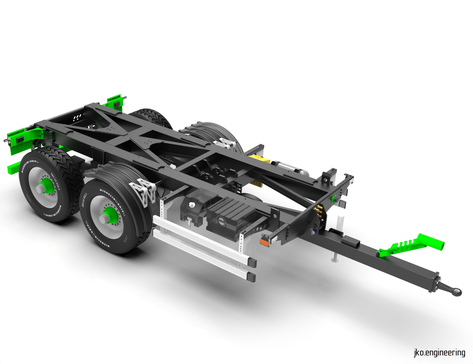 农业拖车 15吨。