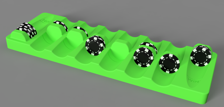 扑克芯片曼卡拉