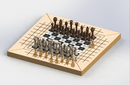 永远不丢的国际象棋