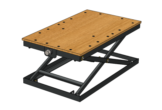 剪式升降桌台