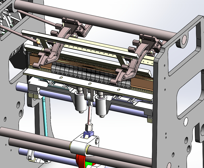 经典的国产经编机 3D模型SolidWorks三维设计图