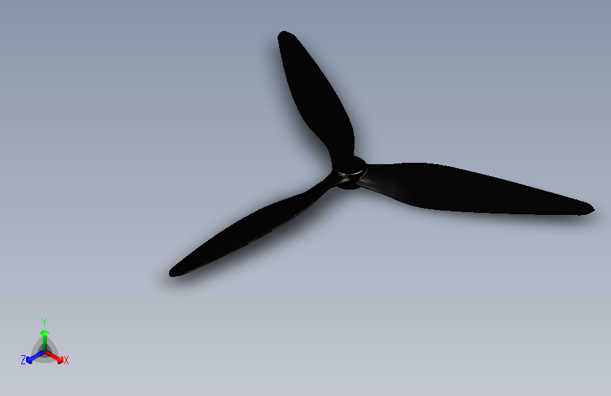 Gemfan Proppeler 1050W 3叶片