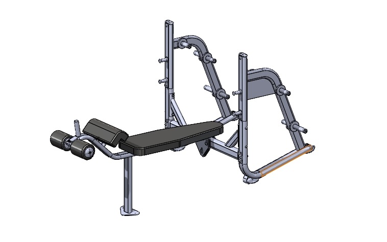 推举下斜训练器