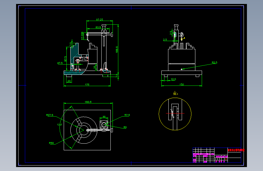 滚珠丝杠螺母测量仪的设计437263==wb15