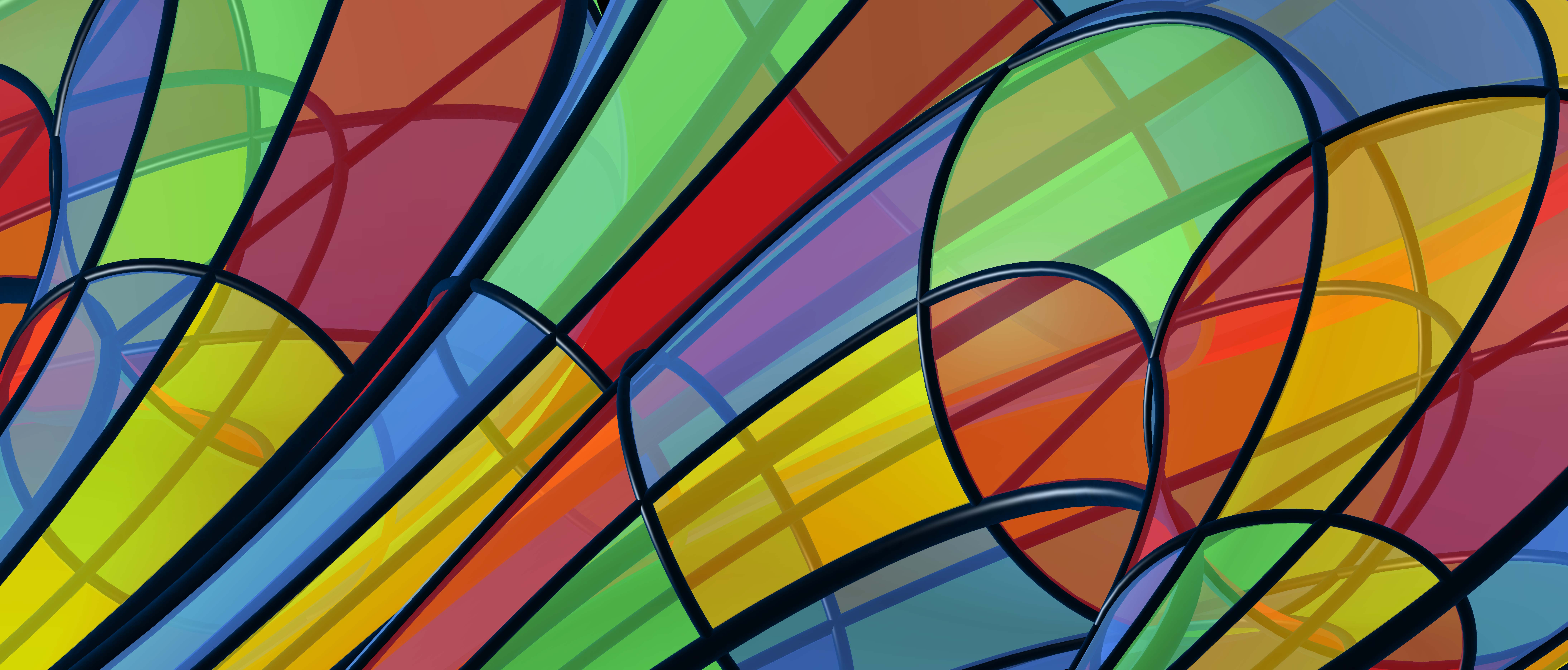 4 Lys du Québec Vitrail